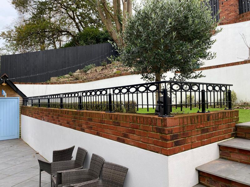steel balcony