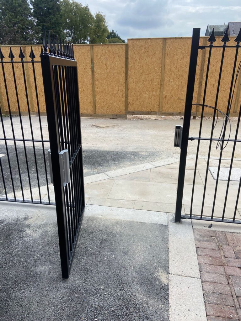 steel gate