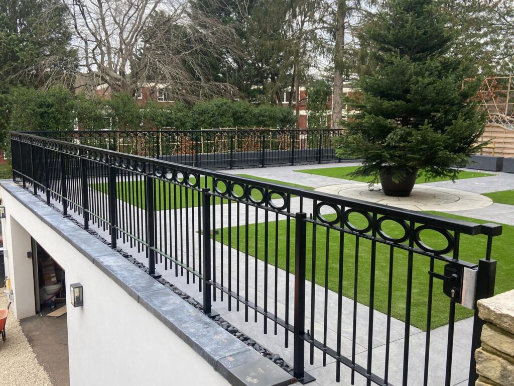 steel railing