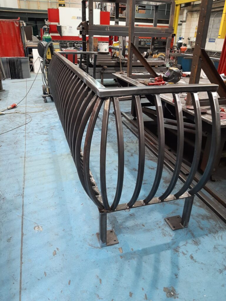 steel railing