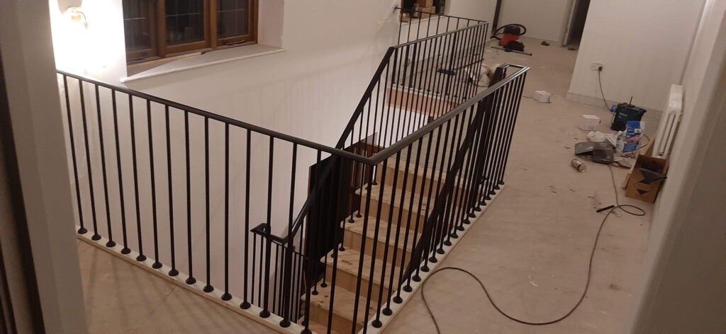 steel railing
